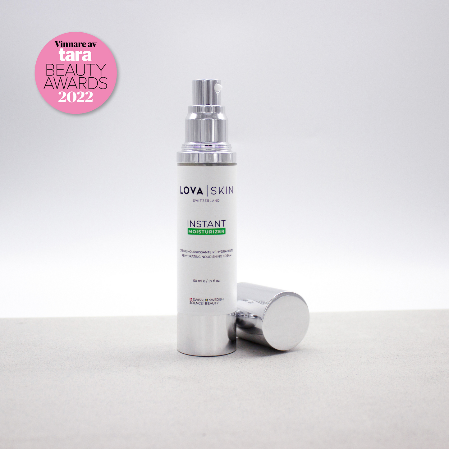 LOVASKIN INSTANT MOISTURIZER 50 ml - Crème mains et pieds réhydratante et nourrissante 