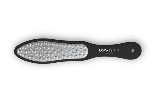 Râpe à pieds LOVASKIN - Râpe professionnelle double face en acier inoxydable